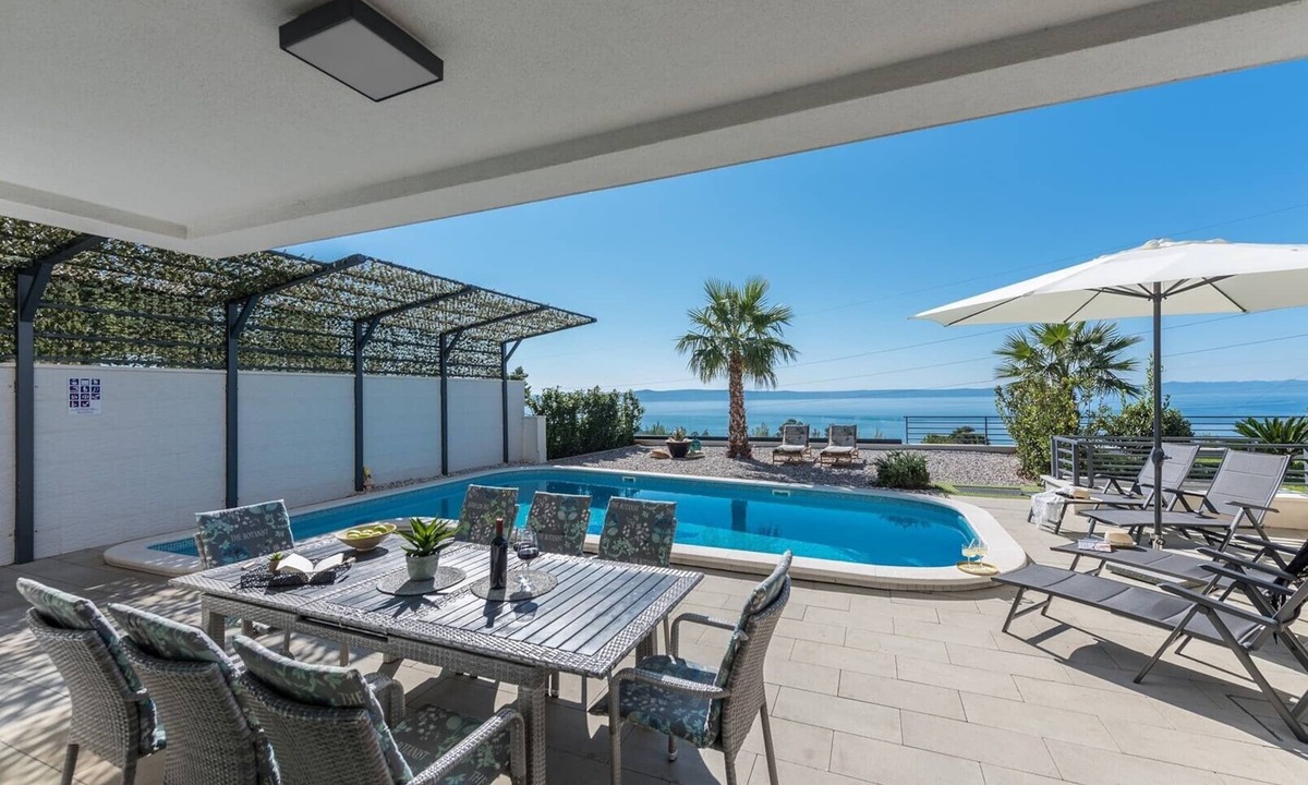 Veliko Brdo Villa | Luxury villa Glory Palm in Makarska, private pool