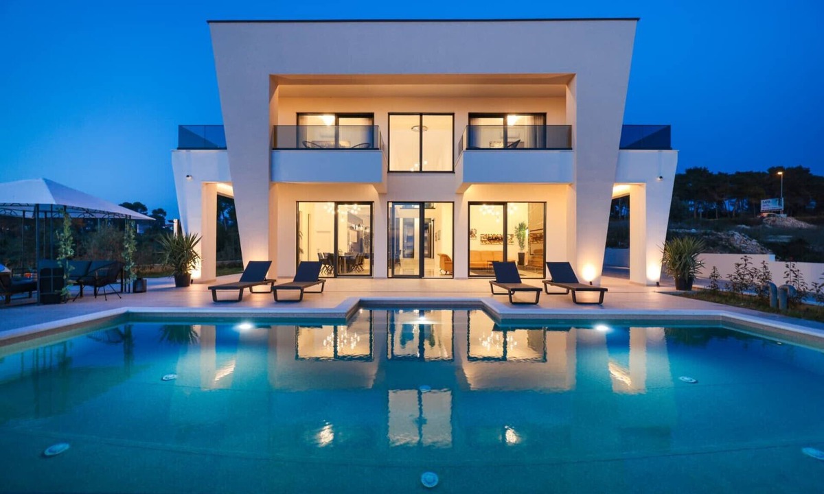 Zadar Villa | Luxury Villa Odeona with panoramic seaview and pool