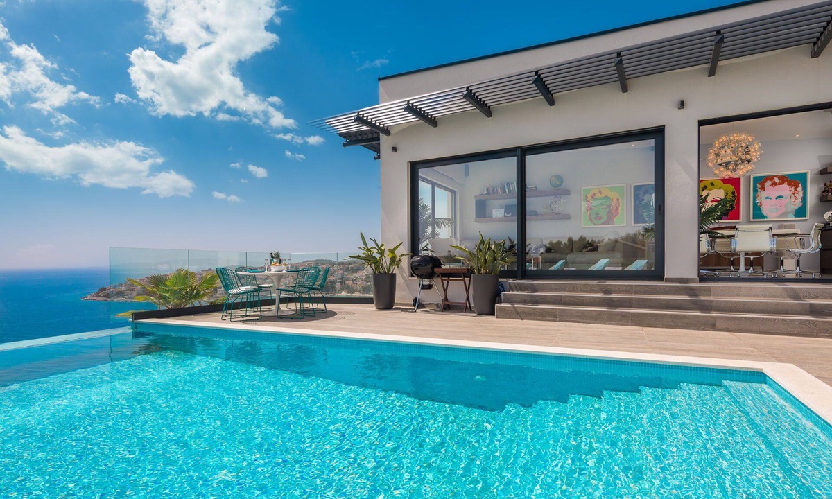 Okrug Gornji Villa | Luxury Villa Riva with Infinity Pool