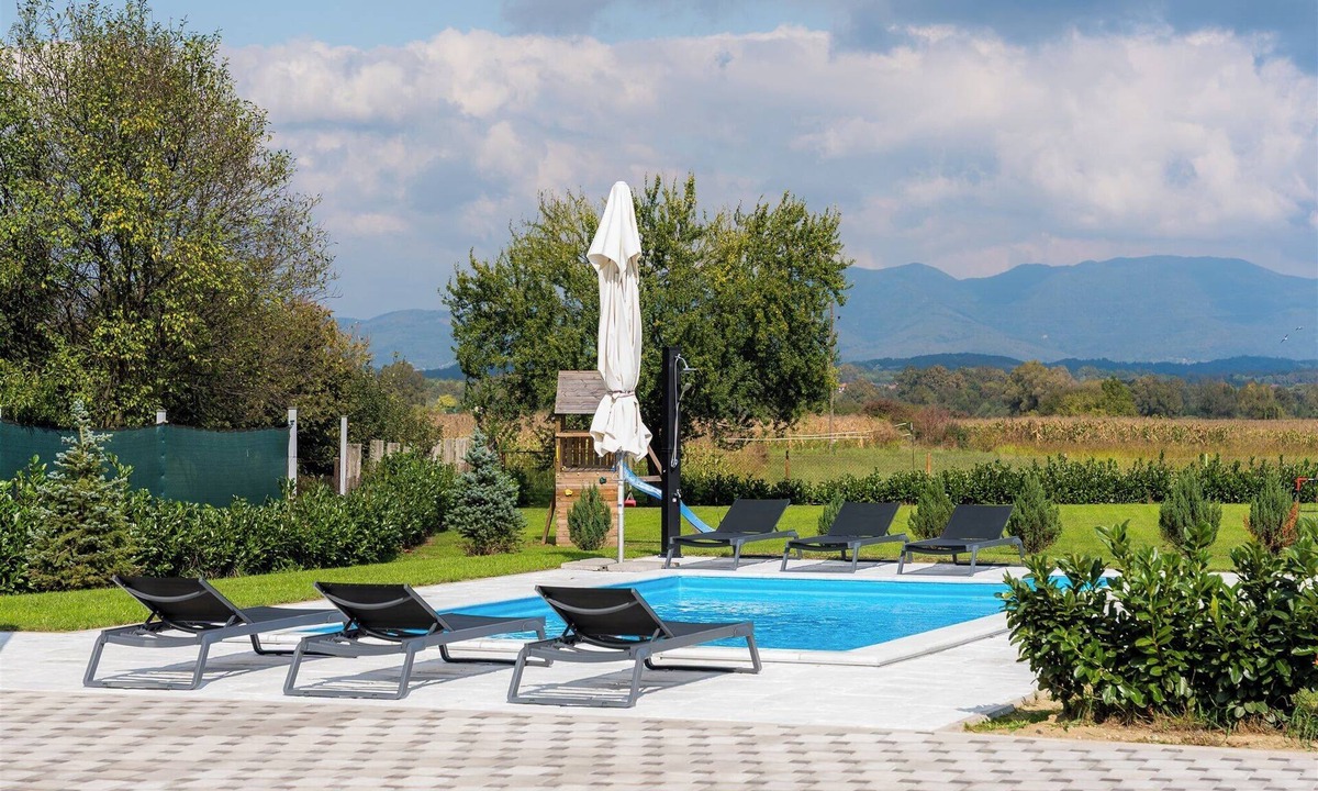 Marija Bistrica House | Luxury villa with heated pool, spa area and large terrace in Zagorje