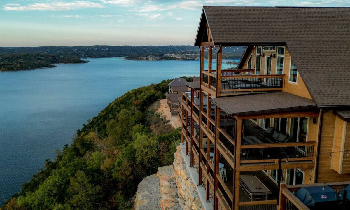 Kimberling City House | Luxury w/Epic Lake View & Private Pool: Cliffwater