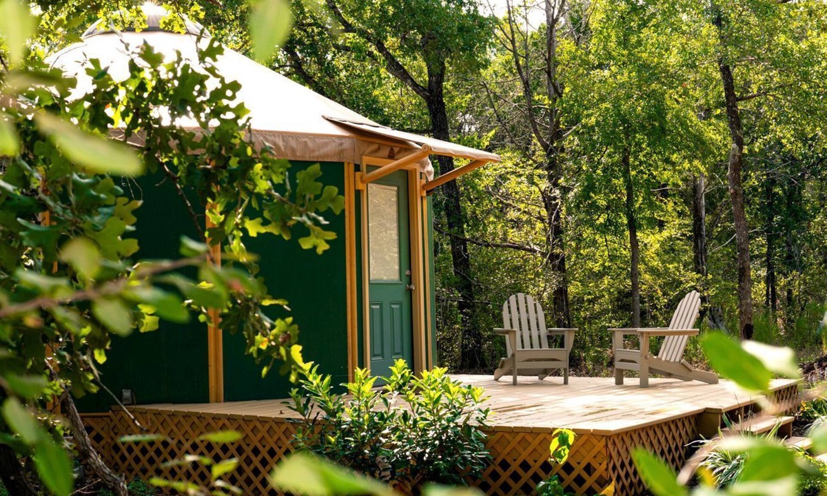 Bastrop Cabin | Luxury Yurt Rental near Austin for Glamping in Texas
