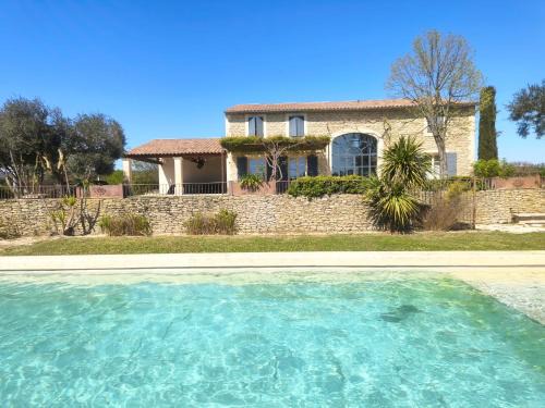 Montaren-et-Saint-Mediers Villa | Magnifique Mas avec piscine à 5 minutes d'Uzès