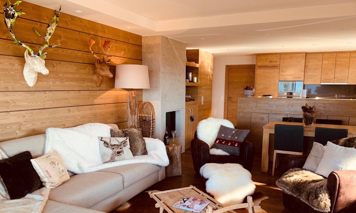 Lens Apartment | MAGNIFICENT CRANS MONTANA APARTMENT