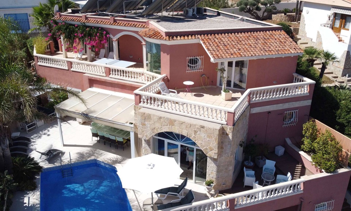 Peniscola Villa | MAGNIFICENTLY DECORATED LUXURY VILLA sea view and chateau 9 beds