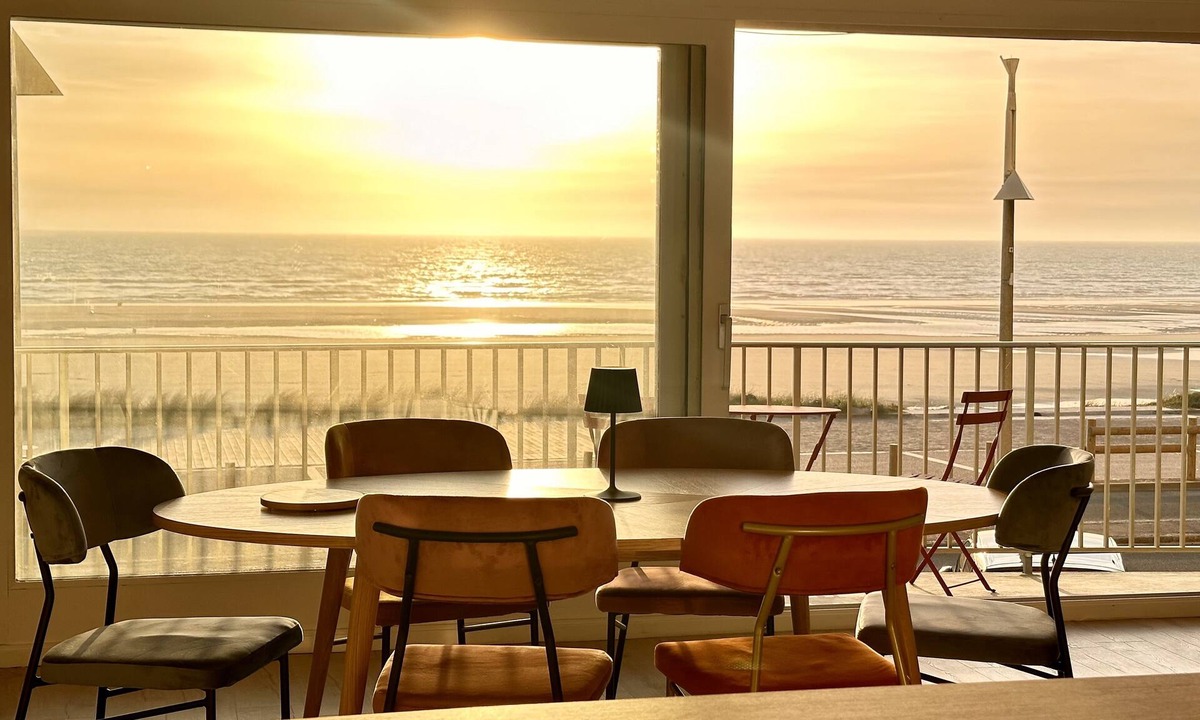 Hardelot-Plage Apartment | Magnifique Appartement Rénové vue Mer