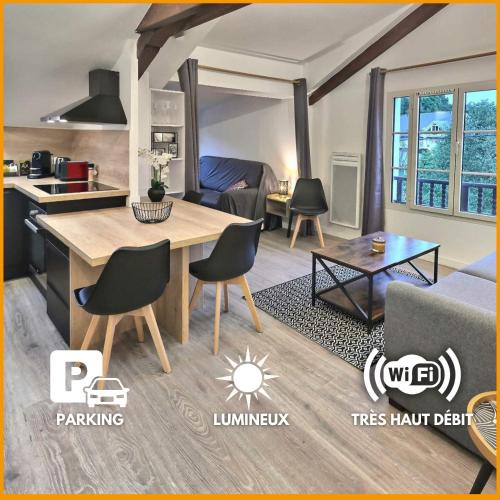Gerde Apartment | Magnifique, T2 Bis spacieux & calme, Neuf, Parking