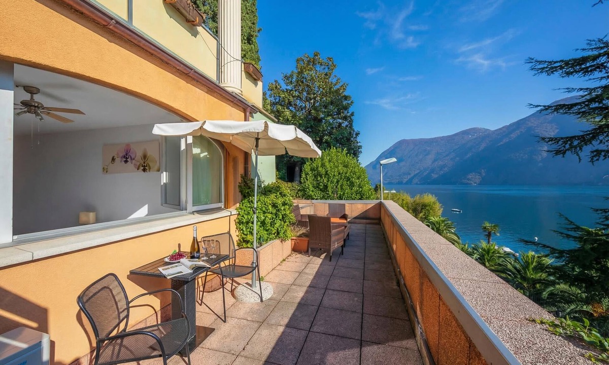 Castagnola Apartment | Magnolia Apt. 1 Front Lake, Castagnola (Lugano), Switzerland