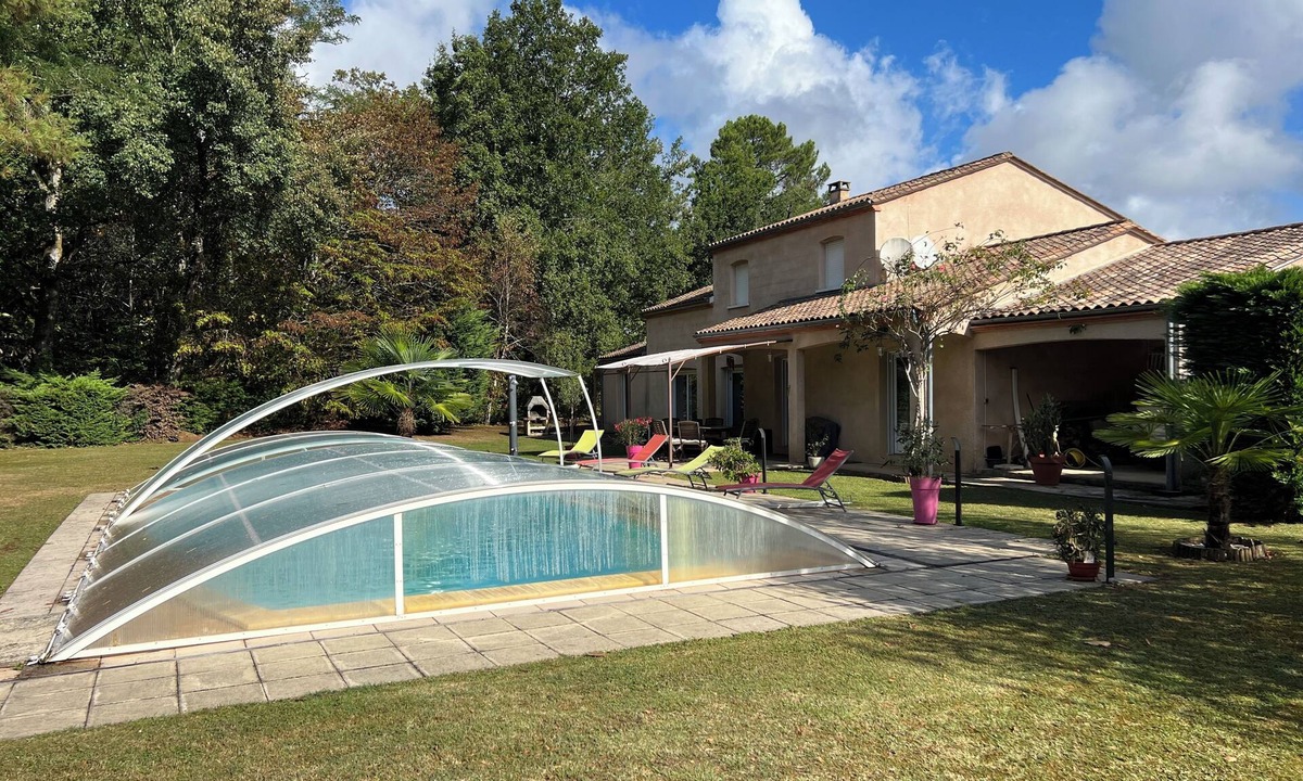 La Chapelle-Gonaguet House | Maison à la Campagne Proche de Brantôme et Périgueux Avec Piscine Couverte