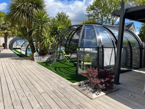 Surzur House | Maison 10 pers avec piscine chauffée et spa