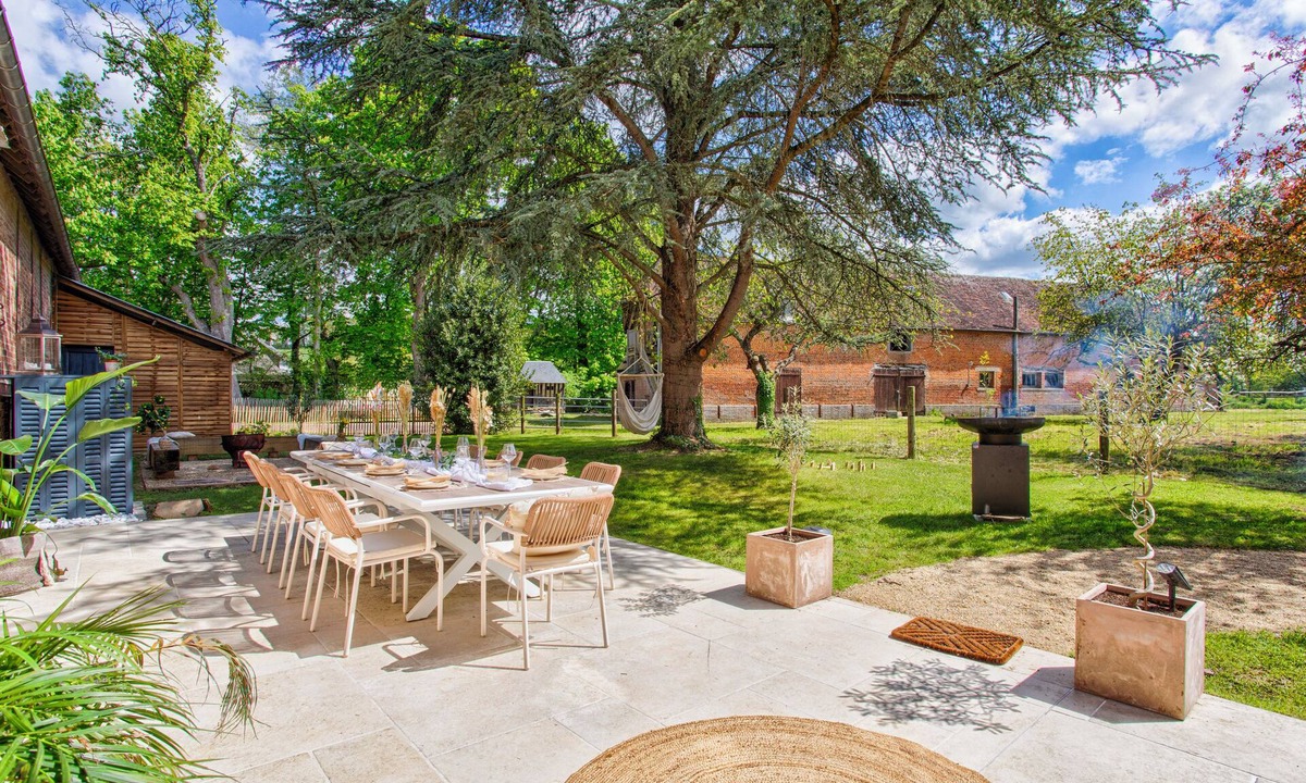 Saint-Leger-Dubosq House | Maison Adeli- Jacuzzi- Brasero- Billard- Pétanque- 4