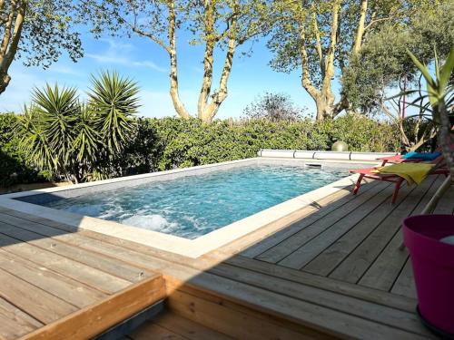 Ventenac-en-Minervois Apartment | Maison avec piscine-climatisation-jardin