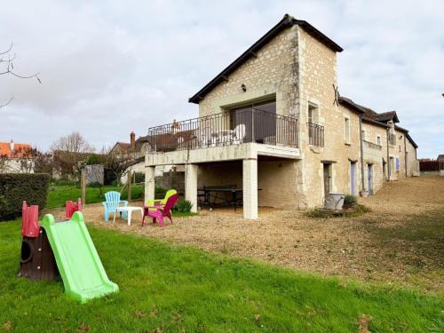 Pouzay House | Maison avec jardin et animaux admis - 7 pers. - FR-1-381-654