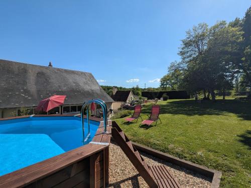 Rouvres-les-Bois House | Maison avec piscine privative et jacuzzi à Rouvres-les-Bois - FR-1-591-722