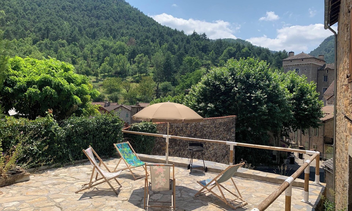 Peyreleau House | Maison Avec Terrasse vue Exceptionnelle