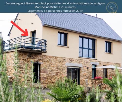 Baguer-Pican House | Maison comprenant deux gîtes à louer, ensemble ou indépendamment, capacité de 4 à 19 personnes Idéalement placé pour visiter le Mont-Saint-Michel, Saint-Malo et les alentours