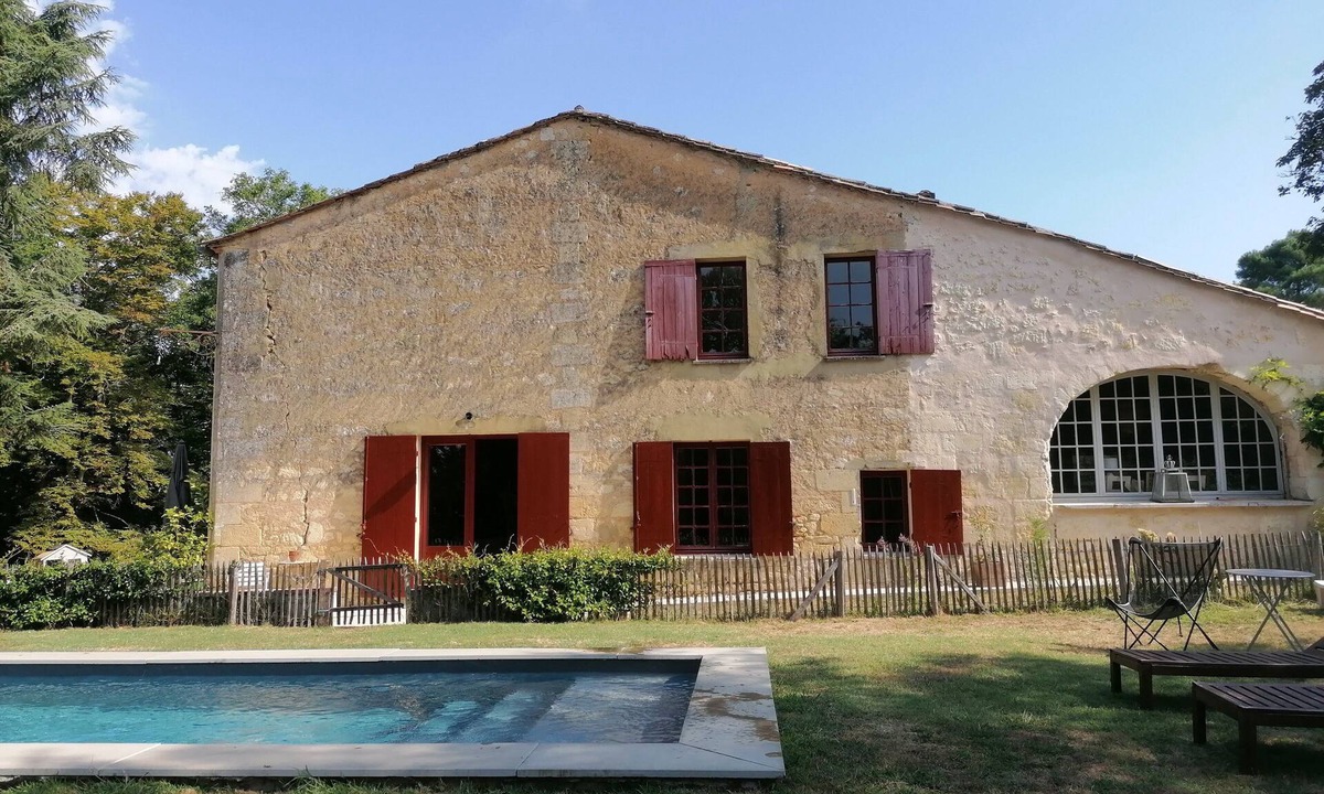 Lignan-de-Bordeaux House | Maison de Campagne en Pierre Avec Piscine