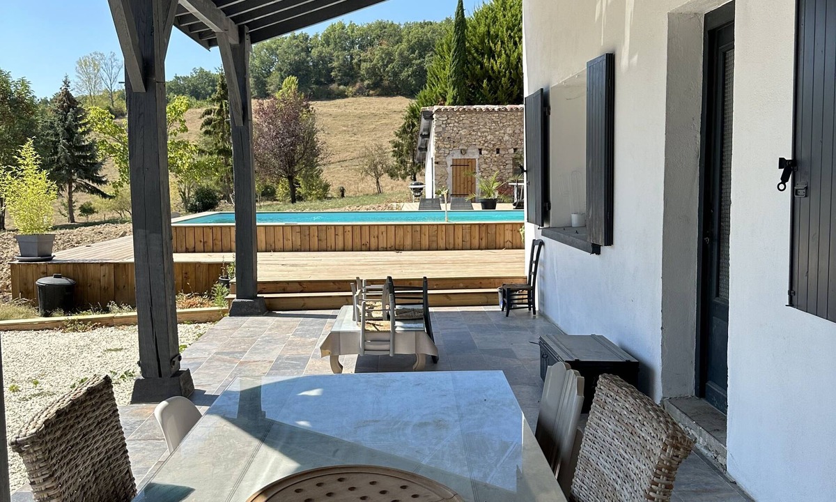 Monflanquin House | Maison de Campagne Avec Piscine Privée, Cadre Magnifique en Pleine Nature
