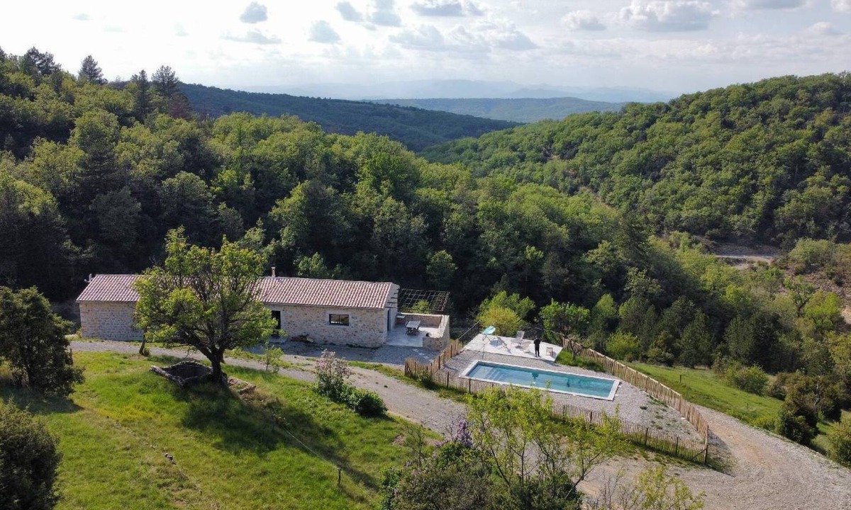 Valvigneres Other | Maison de Celestin, detached stone farmhouse with private heated swimming pool