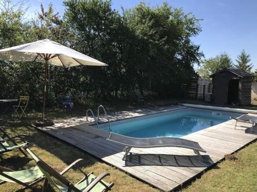 Vignoux-sous-les-Aix House | Maison de charme avec piscine