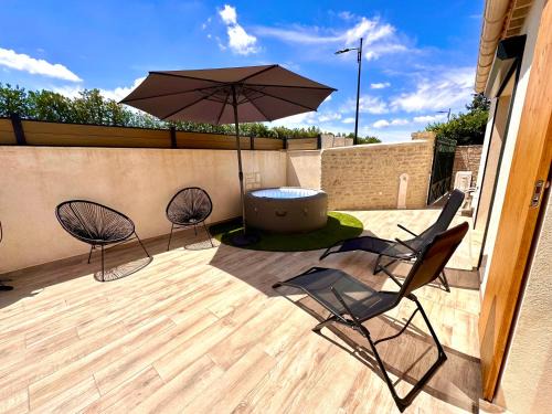 Molleges House | Maison de charme avec Jacuzzi