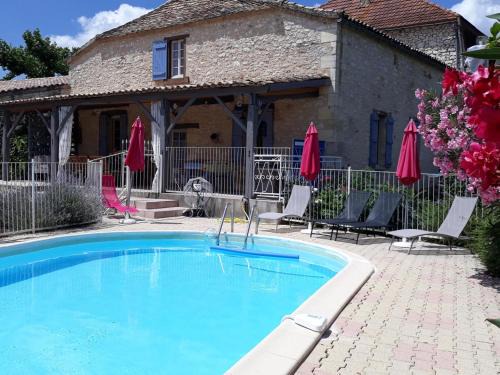 Rampieux House | Maison de charme avec piscine privative et aire de jeux en plein cœur du Périgord - FR-1-616-80