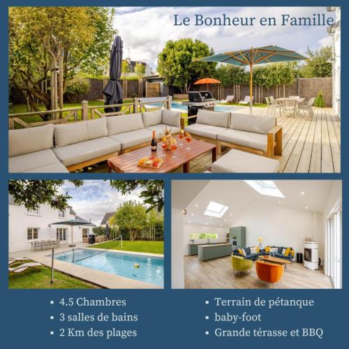 Ploubalay House | Maison de famille piscine chauffée - 2km des plages