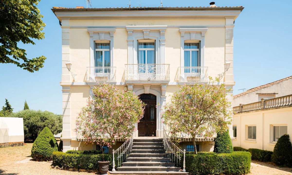 Magalas Apartment | Maison de Maître 4* Piscine, Vignobles & Plages 6 pers. - Coeur Cristal