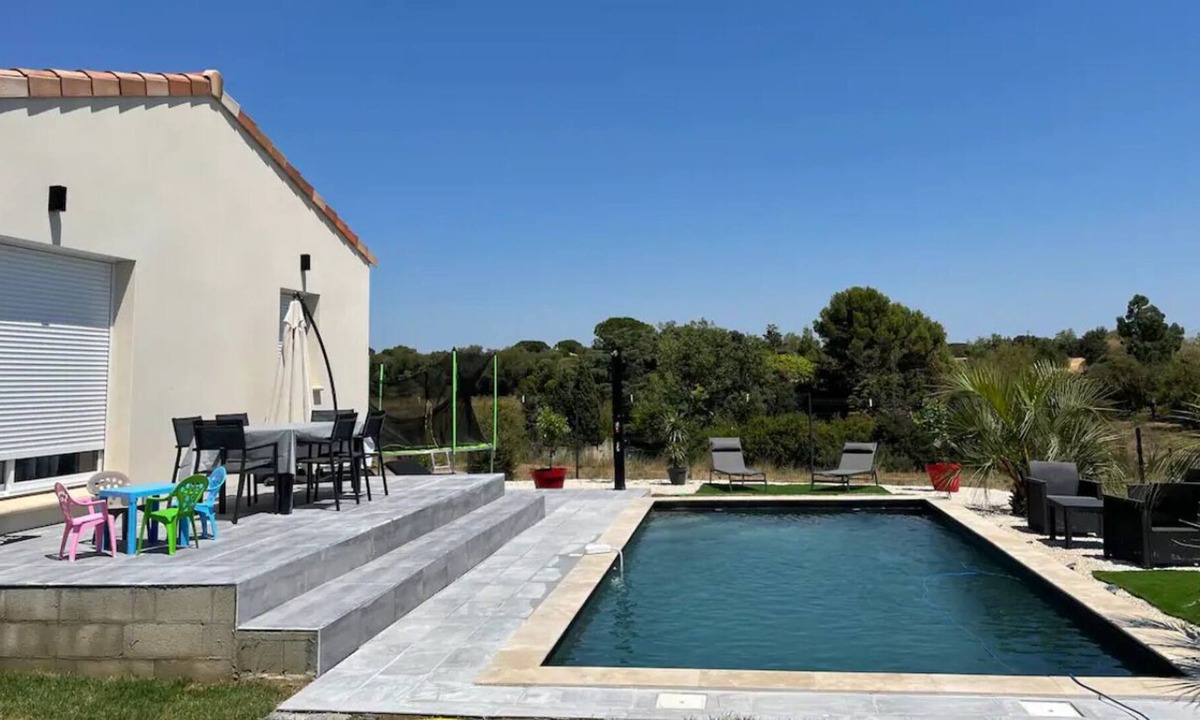 Saint-Gilles House | Maison de Plain-pied Avec Piscine Privée