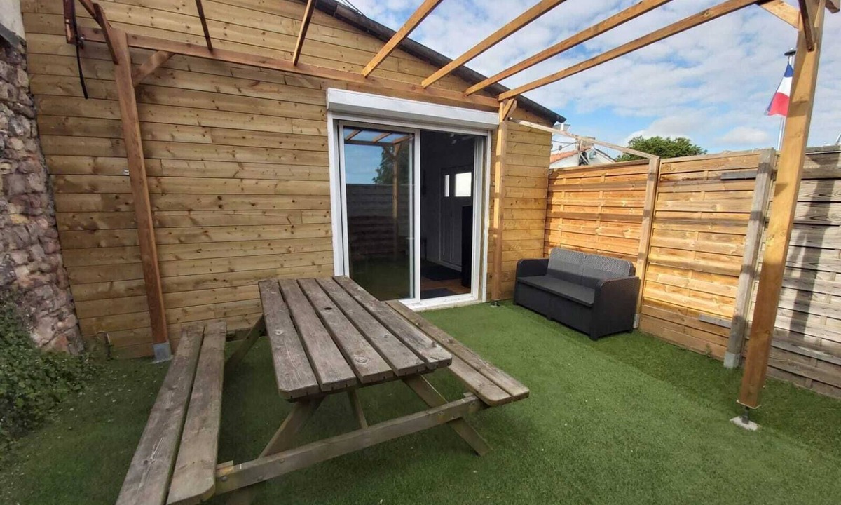 Grues House | Maison de Vacances Pour 2 Personnes. Animal Accepté - Plage-mer 10 min
