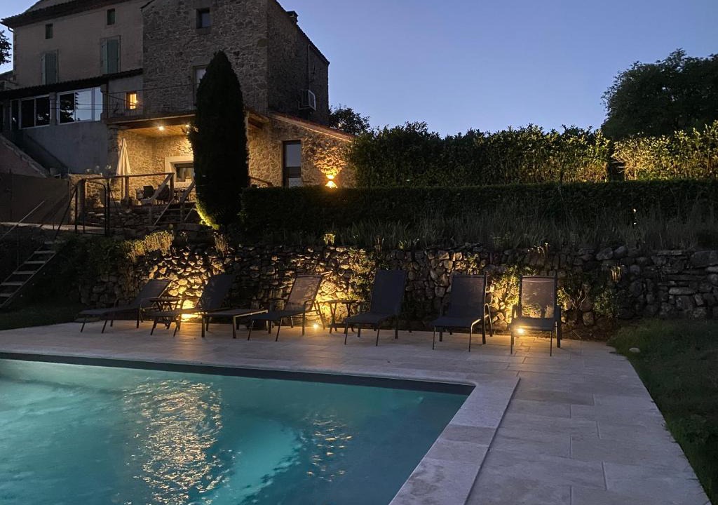 La Tour-Sur-Orb House | Maison de village avec terrain et piscine dans le Parc Régional du Haut Languedoc