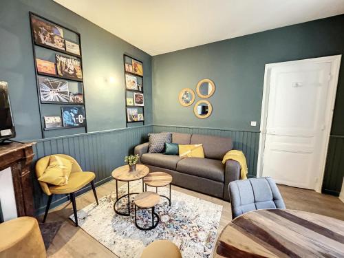 Groslay Apartment | Maison de ville - Paris en 15 mn ! - 4 pers- 1 bébé - Vintage & Music !