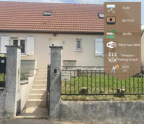 Pithiviers House | Maison familiale - Jardin - Parking - Wifi