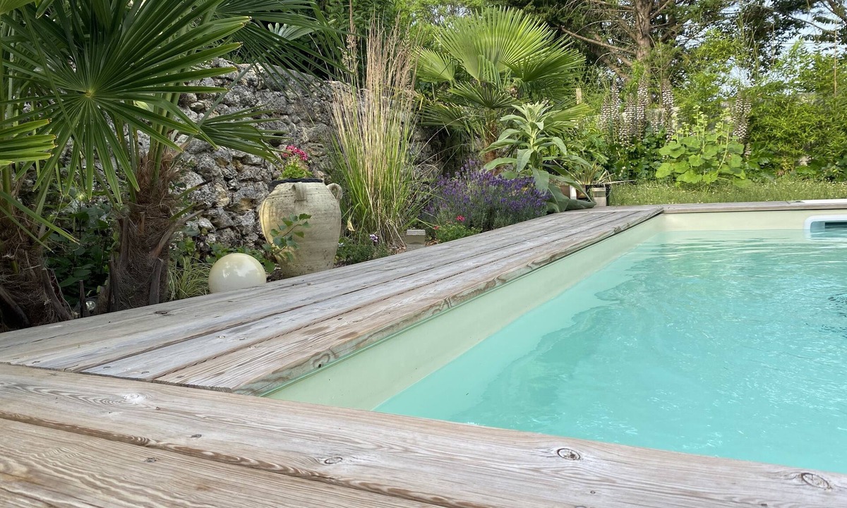 Villefranche-de-Lonchat House | Maison en Pierre Avec Piscine