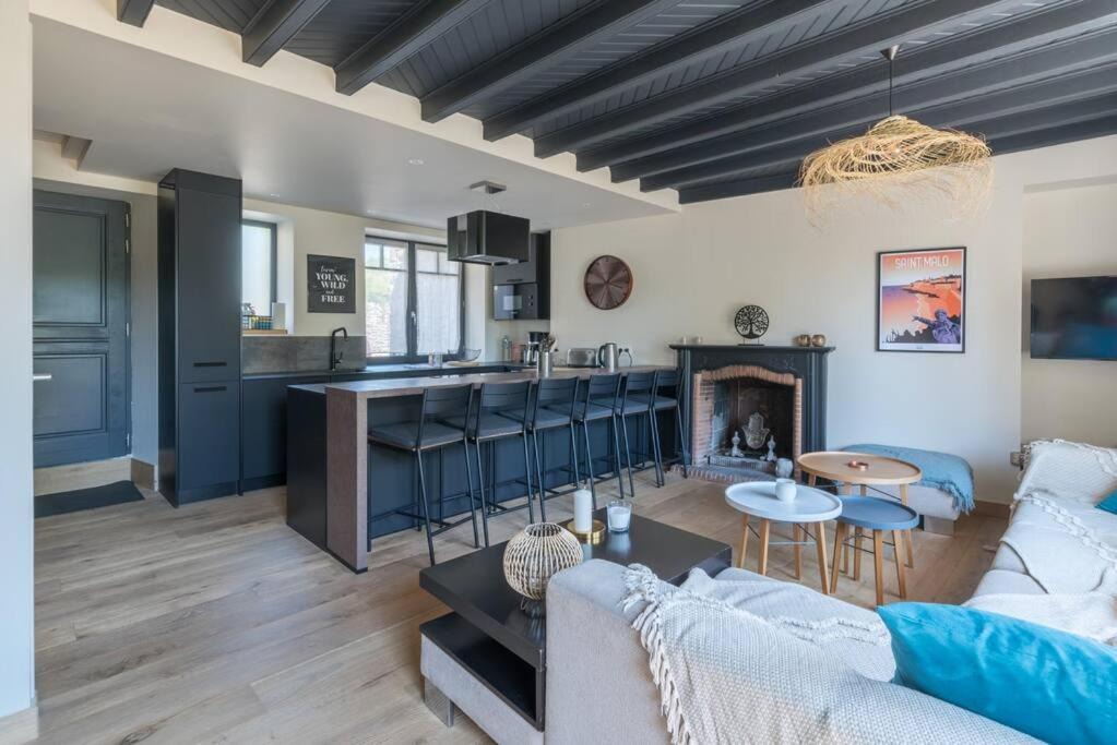 Plouer-sur-Rance House | Maison Ker Bellevue avec vue sur la Rance