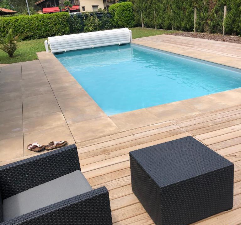 Lit-et-Mixe House | Maison landaise moderne avec piscine chauffée et spa