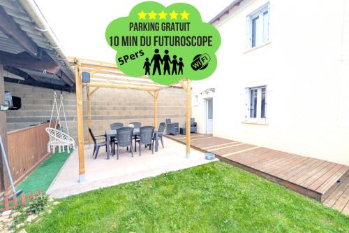 Beaumont House | Maison Lefort - 10min Futuroscope