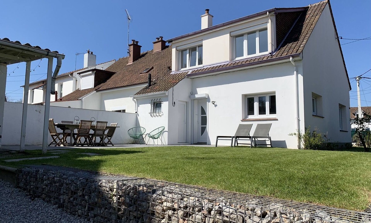 Cucq House | Maison Lumineuse Avec Jardin & Parking Clos