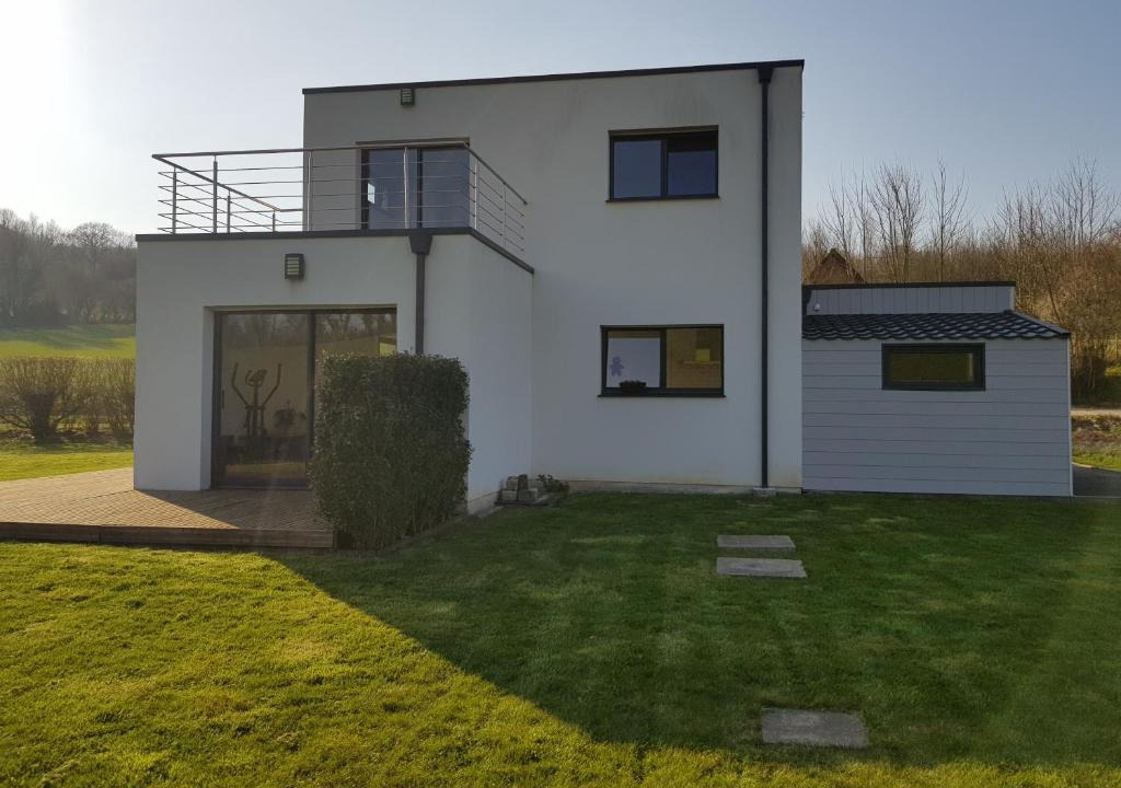 Bezinghem House | maison moderne à la campagne