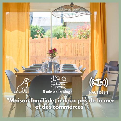 Lancieux House | Maison moderne pour 7 personnes à Lancieux à 5 minutes des plages
