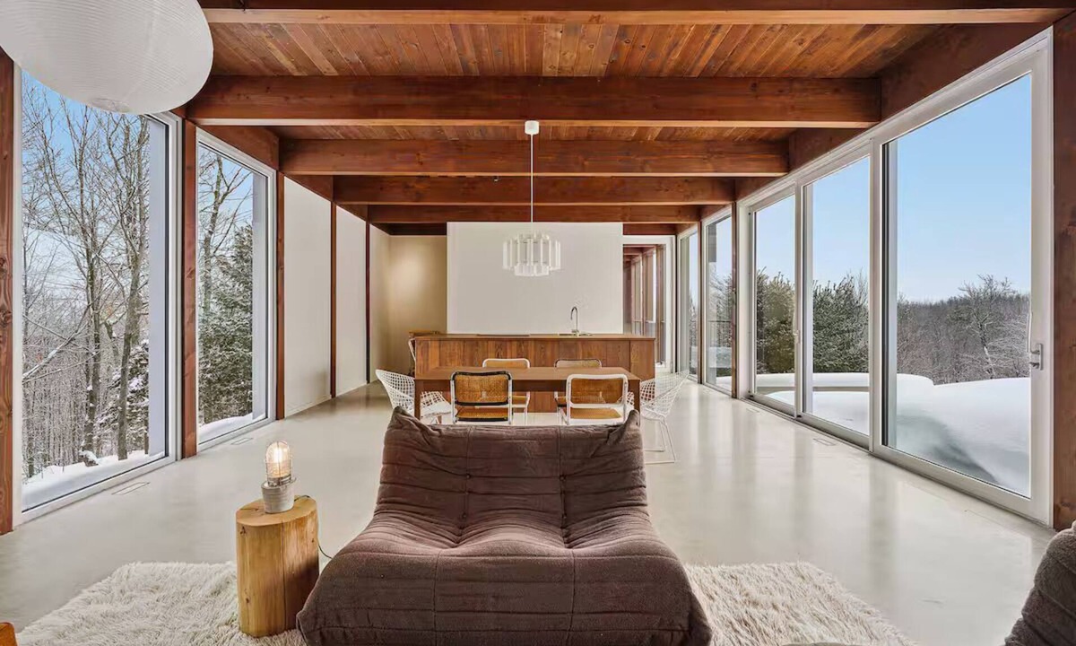 Wentworth-Nord House | Maison Nord : maison de montagne architecturale