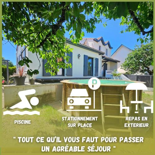 Angouleme Apartment | Maison paisible proche centre avec piscine