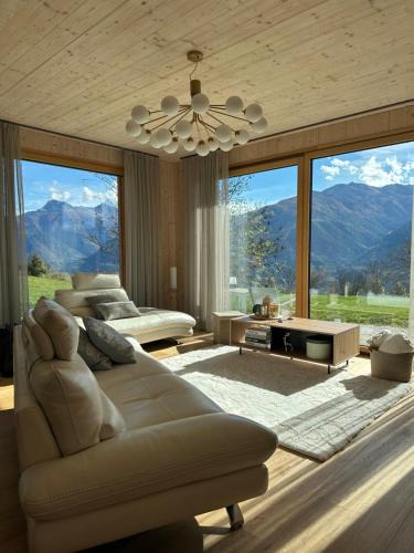 Lens House | Maison Panorama Alpes Suisses & Sauna