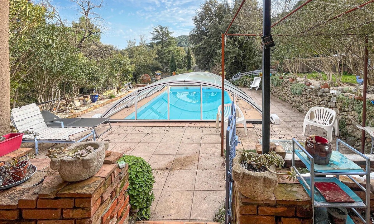 Anduze House | Maison piscine à Anduze
