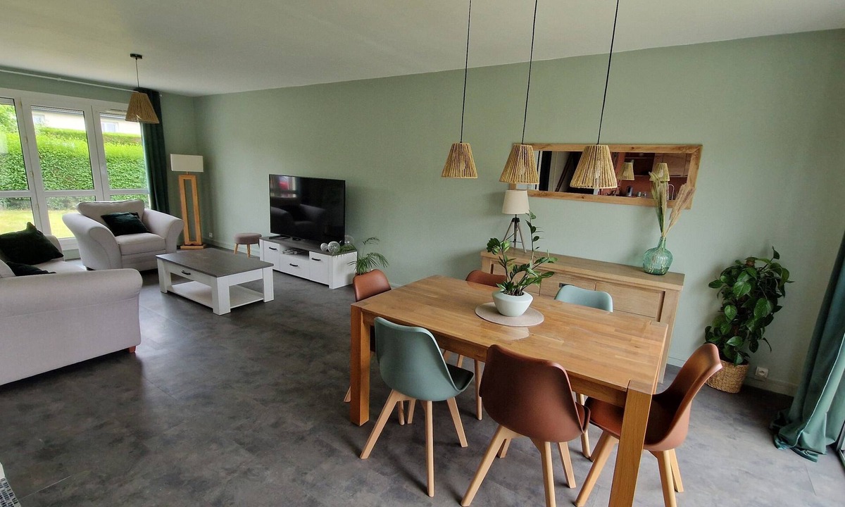 Fontenay-le-Pesnel House | Maison Rénovée Zone Débarquement Normandie. À 100m D'un Étang. Animaux Acceptés
