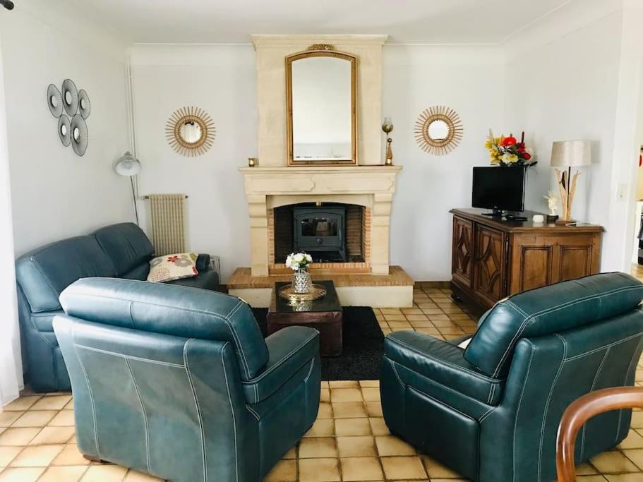 Guitres House | Maison spacieuse avec jardin