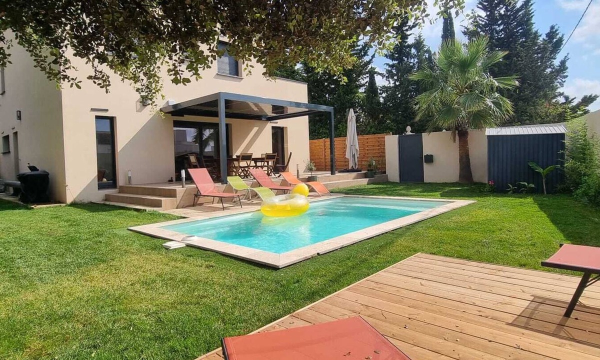 Baillargues Villa | Maison Vacances sud de la France Proche de la mer et Rivière