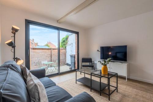 Mouvaux House | Maisonette 2 chambres avec cour, proche tram