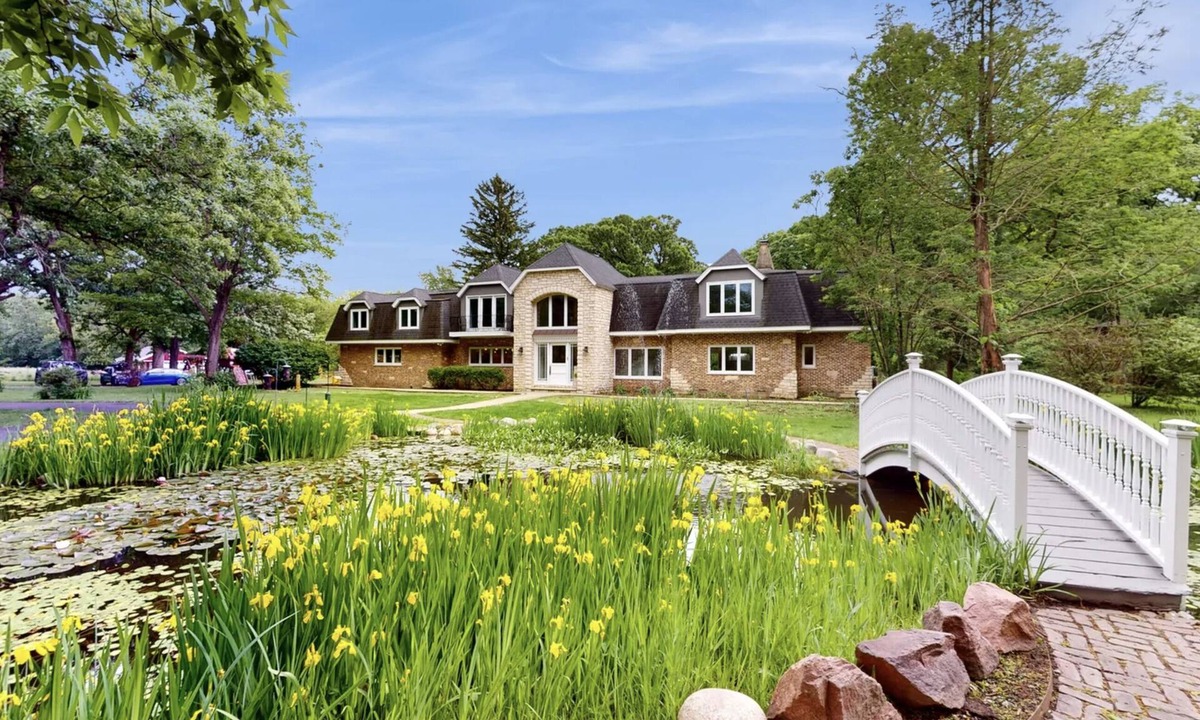 Wayne House | Majestic 6-Acre Estate with Pool, Sauna, Pond & Games!