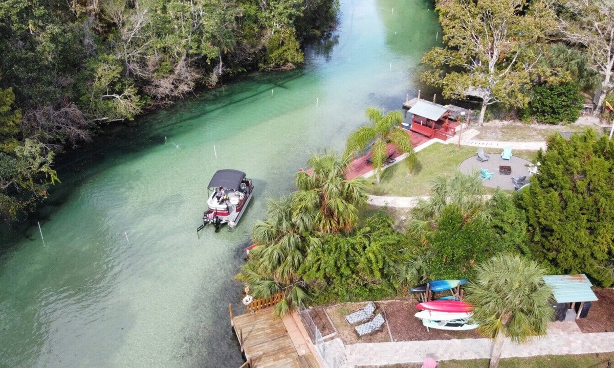 Weeki Wachee Gardens Ski Chalet | Manatee Cove Compound Retreat Star5Vacations